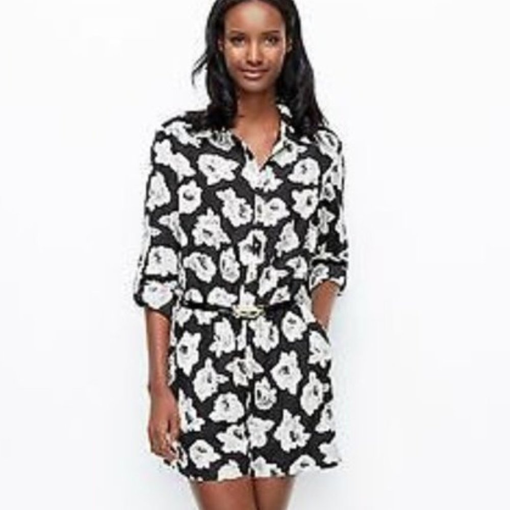 Ann Taylor Floral Romper NEVER WORN W TAGS!
